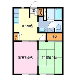 志摩赤崎駅 徒歩23分 1階の物件間取画像